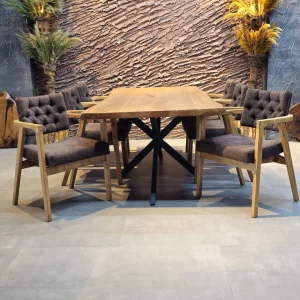 Terra Serisi Kestane Masa Takımı