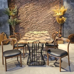 Olive Serisi Zeytin Epoksi Masa Takımı