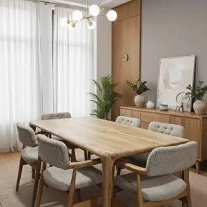 Oslo Kestane Masa Takımı