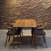 Ceviz Masa ve 4 Adet Oslo Sandalye Takımı