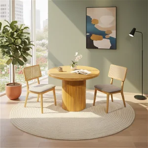 İskandinav Yuvarlak Masa 100 çap