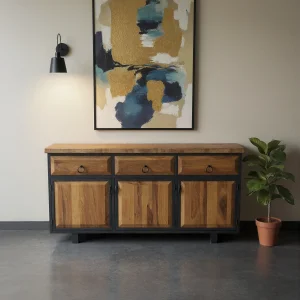 Luna Masif Ceviz Konsol