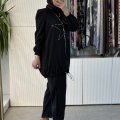 14447 PANTOLONLU TAKIM SİYAH
