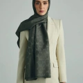 MAİSA NEDA PAMUK İPEK ŞAL HAKİ 70*190 CM