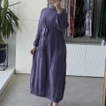 MissWhence 39800 İpek Elbise Mor