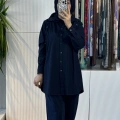 Fuat Gürşen 6321 Tunik Lacivert