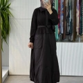 Missehence Elbise 40808 Kahve