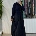 Missehence Elbise 40808 Lacivert