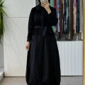 Missehence Elbise 40808 Siyah