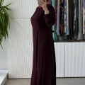 MİSSWHENCE 40813 ELBİSE BORDO