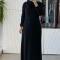 NUSS 2044 ELBİSE SİYAH