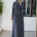 NUSS 2051 ELBİSE ANTRASİT