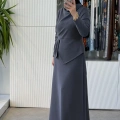 NUSS 2051 ELBİSE ANTRASİT