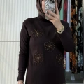 NUSS 27K204 TUNİK KAHVE