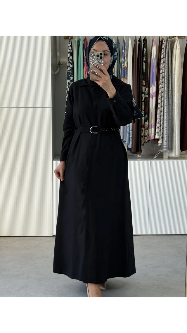 FUAT GÜRŞEN 6103 ELBİSE SİYAH