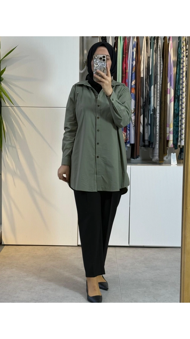 Fuat Gürşen 6321 Tunik Haki