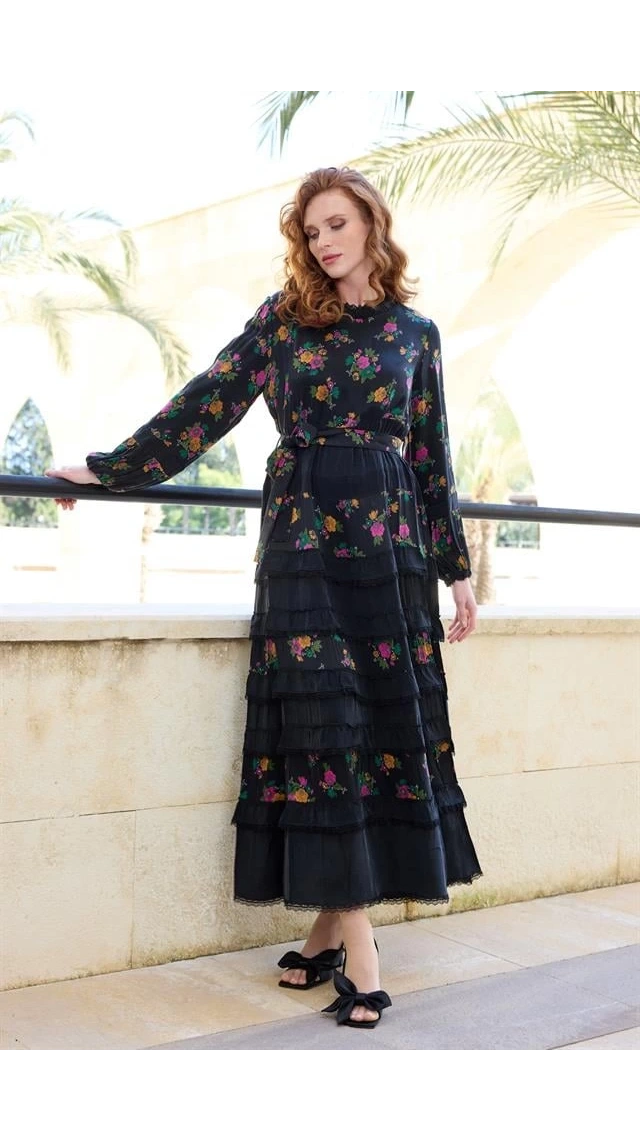 MissWhence 37818 Cupro Elbise