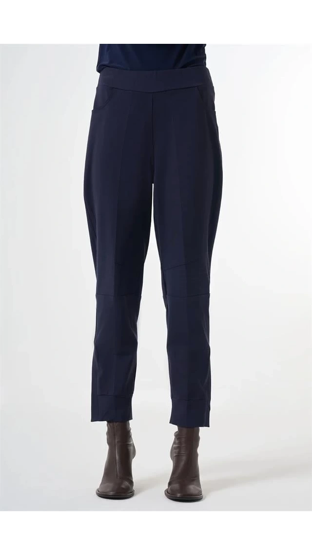 MissWhence 38102 Fermuar Detaylı Pantolon Lacivert