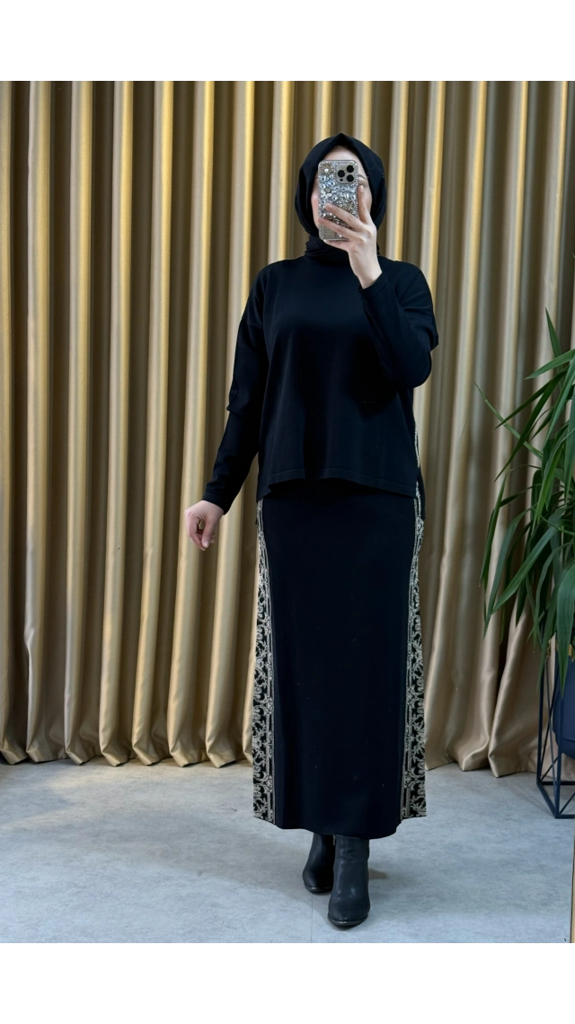 Nurcan Çetin NR108 Triko Takım