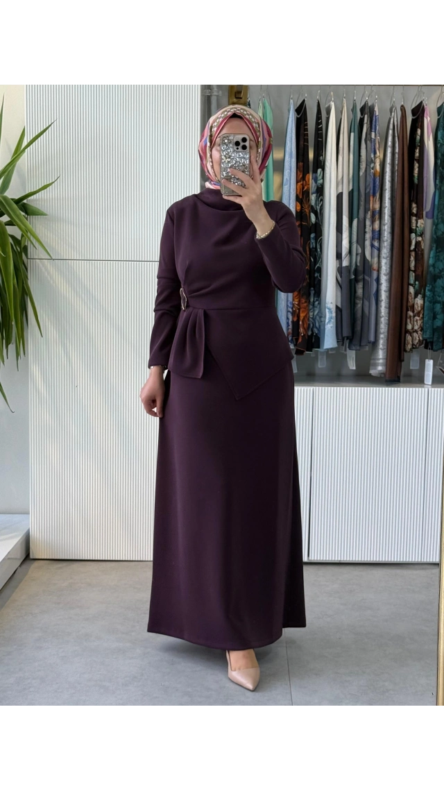 NUSS 2051 ELBİSE MÜRDÜM