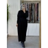 Fuat Gürşen 6925 Triko Elbise Siyah