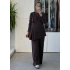 NUSS 1044 PANTOLONLU TAKIM KAHVE