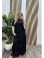BÜRÜMCÜK ELBİSE - SİYAH