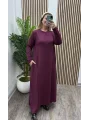 Lavin Cepli Modal Elbise - BORDO