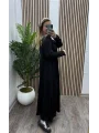 Lavin Cepli Modal Elbise - SİYAH