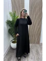 Lavin Cepli Modal Elbise - SİYAH