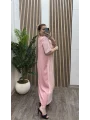 Oyhso Payetli Elbise- PEMBE