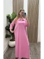 Polo Yaka Modal Basic Elbise - PEMBE