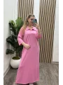 Polo Yaka Modal Basic Elbise - PEMBE