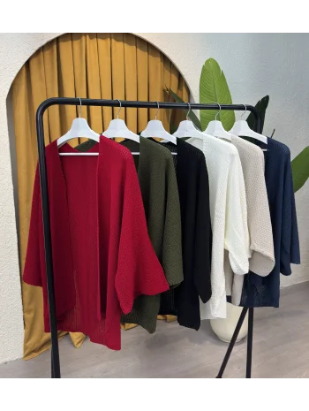 Oversize Yarasakol Hırka