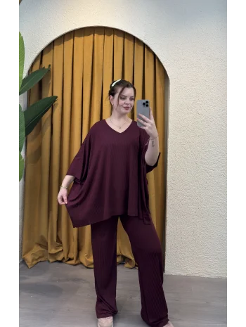 Yarasakol V Yaka Fitilli Takım - BORDO