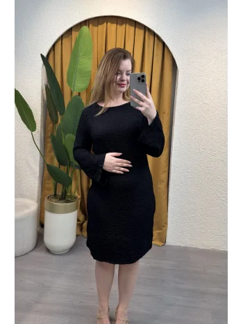 Bodycon Uzun Kollu Elbise