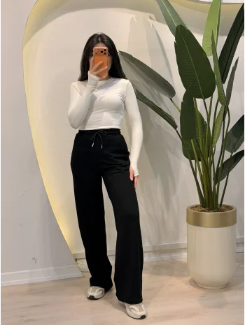 Replika Palazzo Eşofman Altı - Siyah