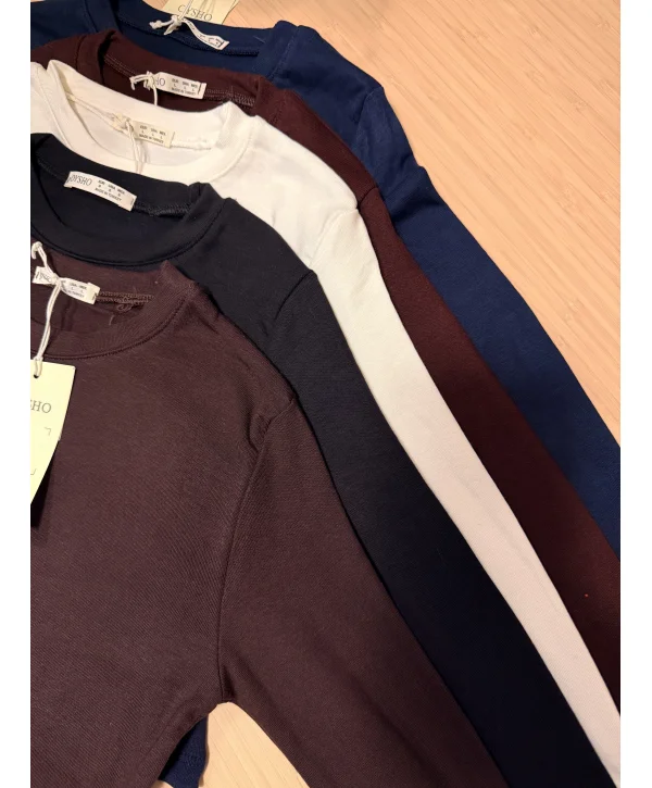 Oysho Parmak Geçmeli Bluz