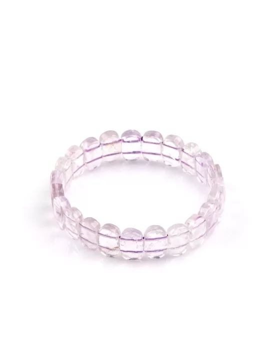 Ametrin Doğal Taş Bileklik 8 x 13 mm Özel Kesim, Gemstone Bracelet