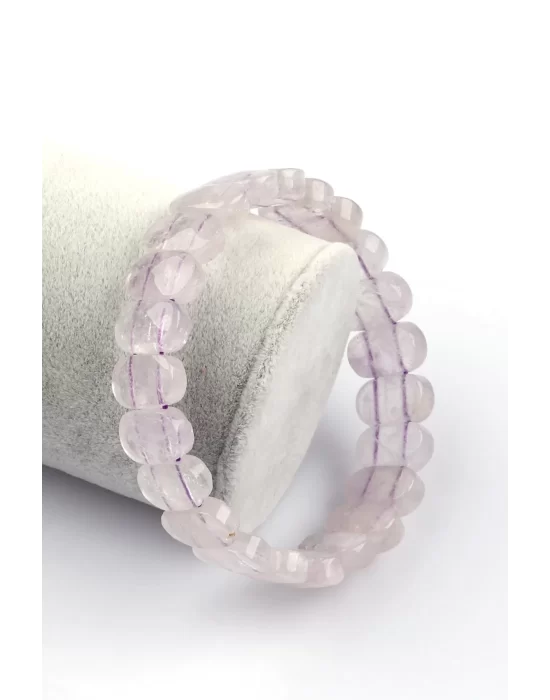 Ametrin Doğal Taş Bileklik 9 x 14 mm Özel Kesim, Gemstone Bracelet