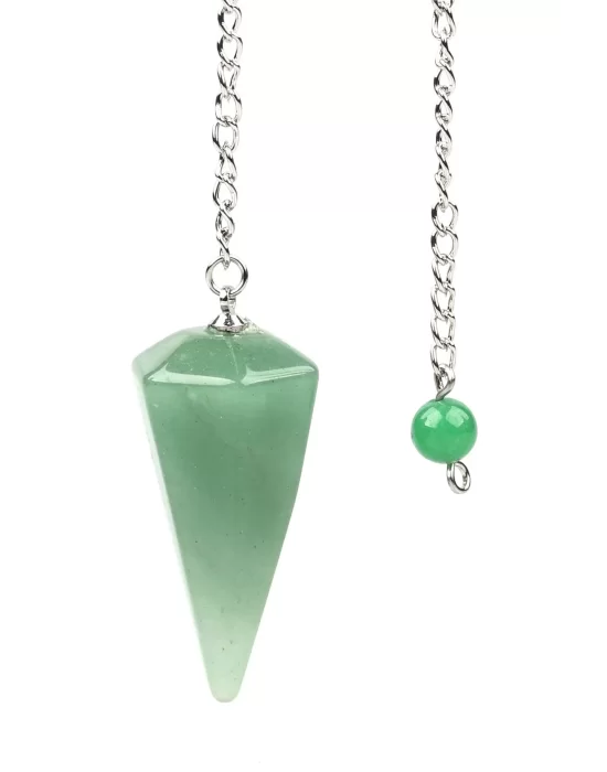 Aventurin Doğal Taş Pandül Sarkaç, Gemstone Pendulum