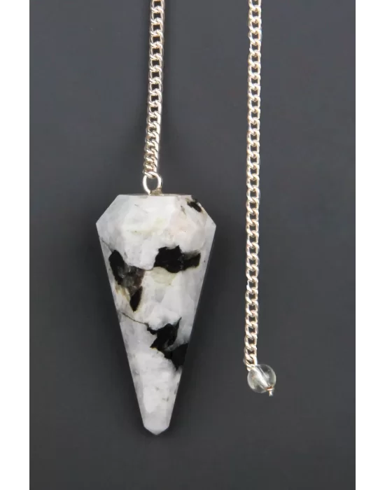 Ay Taşı Doğal Taş Pandül Sarkaç, Gemstone Pendulum