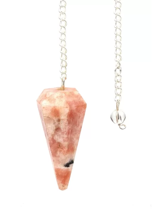 Güneş Taşı Doğal Taş Pandül Sarkaç, Gemstone Pendulum