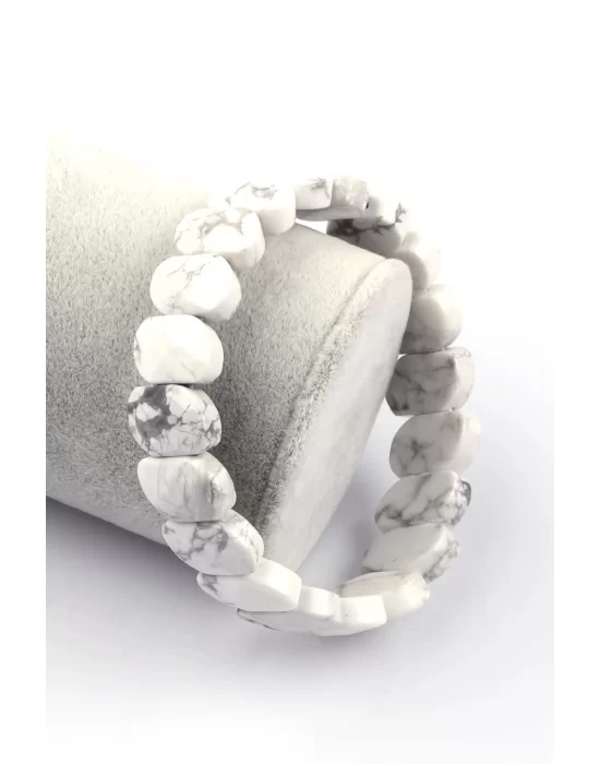 Havlit Doğal Taş Bileklik 10 x 15 mm Özel Kesim, Gemstone Bracelet