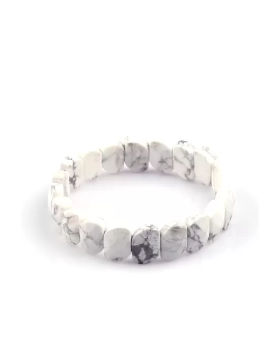 Havlit Doğal Taş Bileklik 10 x 15 mm Özel Kesim, Gemstone Bracelet