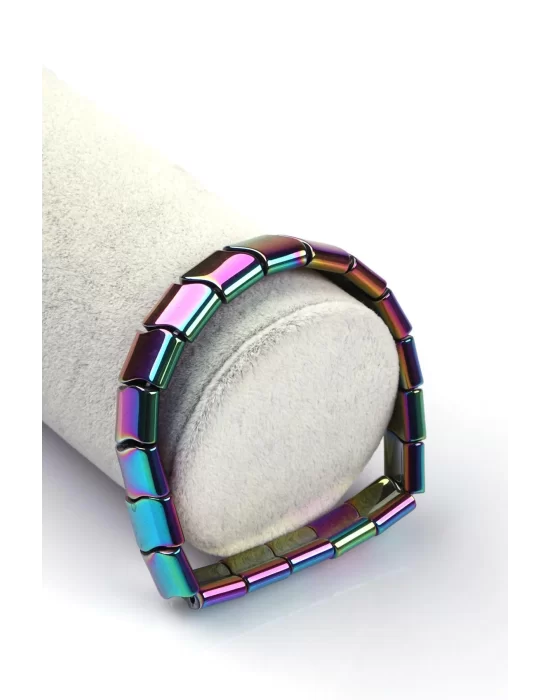 Hematit Doğal Taş Bileklik 9 x 12 mm Özel Kesim, Gemstone Bracelet