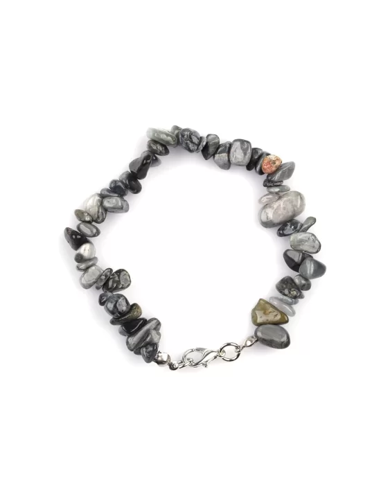 Kartal Gözü Doğal Taş Kırıktaş Bileklik, Gemstone Bracelet