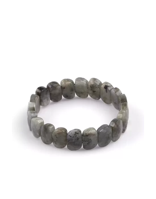 Labradorit Doğal Taş Bileklik 10 x 15 mm Özel Kesim, Gemstone Bracelet