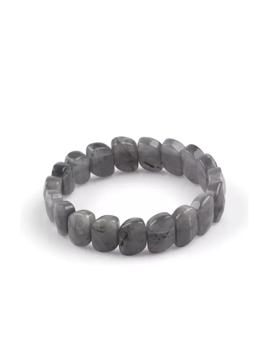 Labradorit Doğal Taş Bileklik 11 x 15 mm Özel Kesim, Gemstone Bracelet