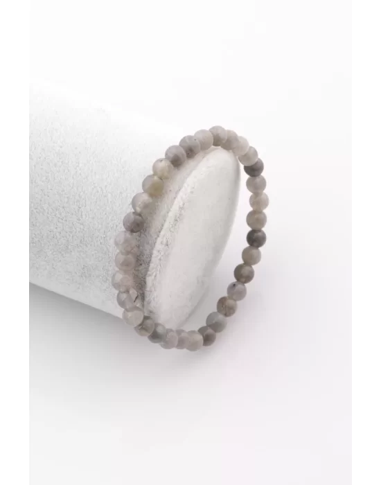 Labradorit Doğal Taş Bileklik 6 mm Küre Kesim, Gemstone Bracelet